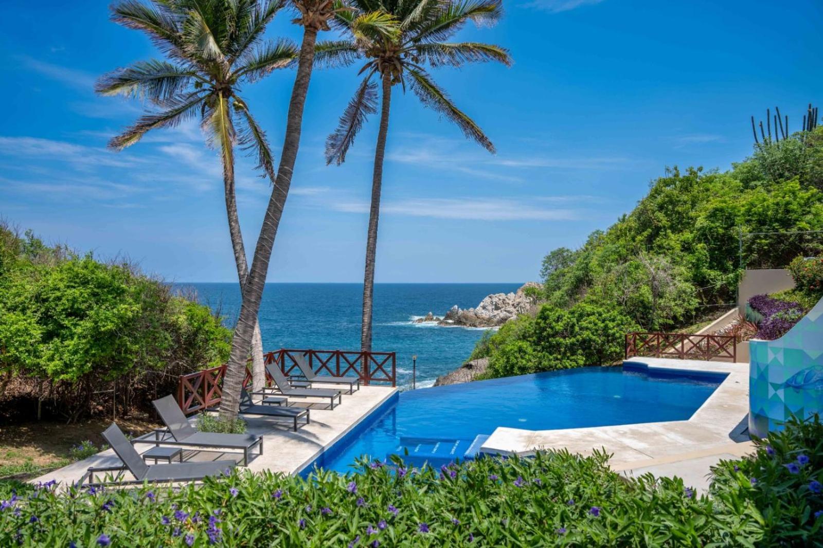 Villas Coral Huatulco 圣克鲁斯华特库 外观 照片