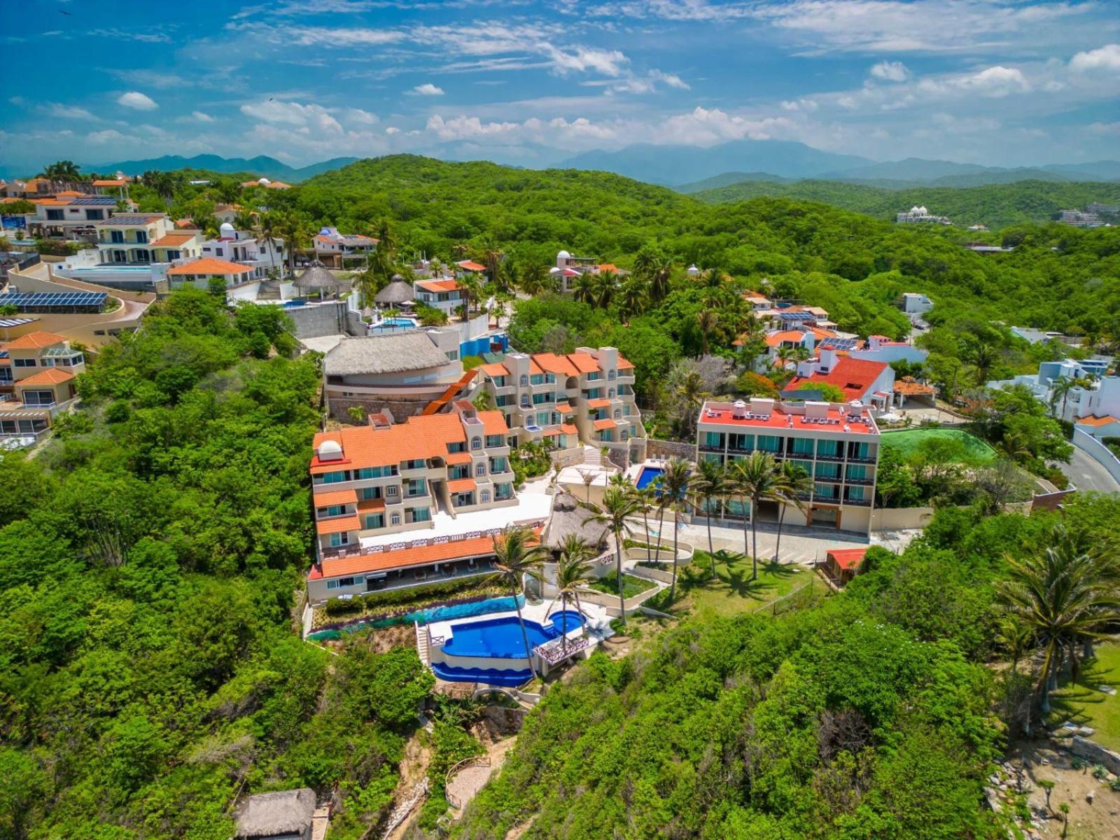 Villas Coral Huatulco 圣克鲁斯华特库 外观 照片