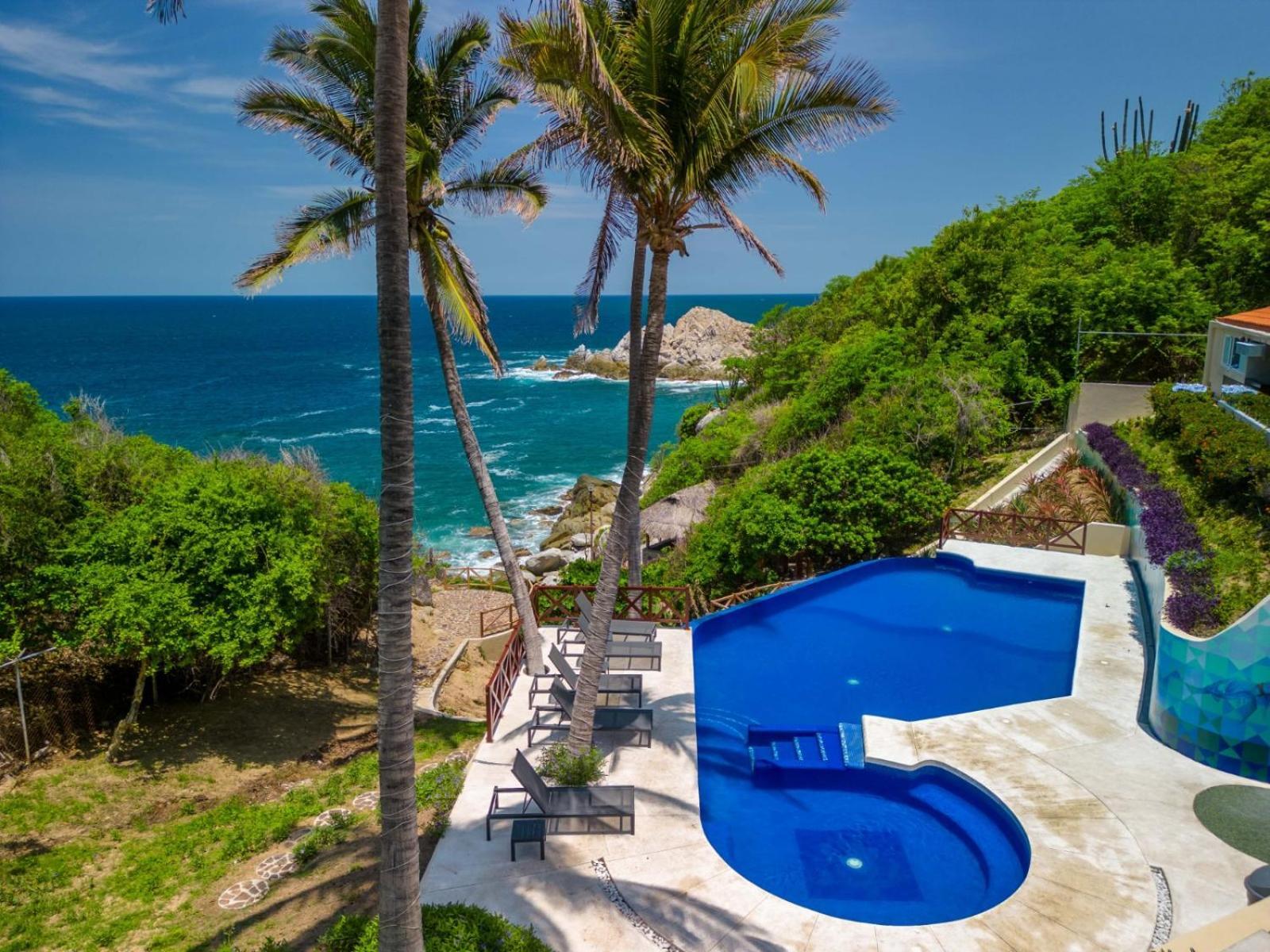 Villas Coral Huatulco 圣克鲁斯华特库 外观 照片